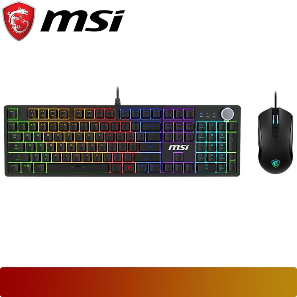 MSI FORGE GK320 COMBO | Mechanical Red Switch Keyboard Mouse