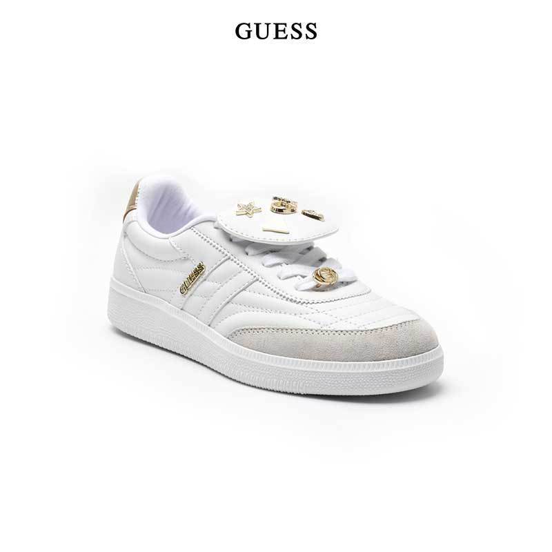 LADIES SHOES OLEBER2 WHI03 - SNEAKERS - SEPATU GUESS ORIGINAL WANITA