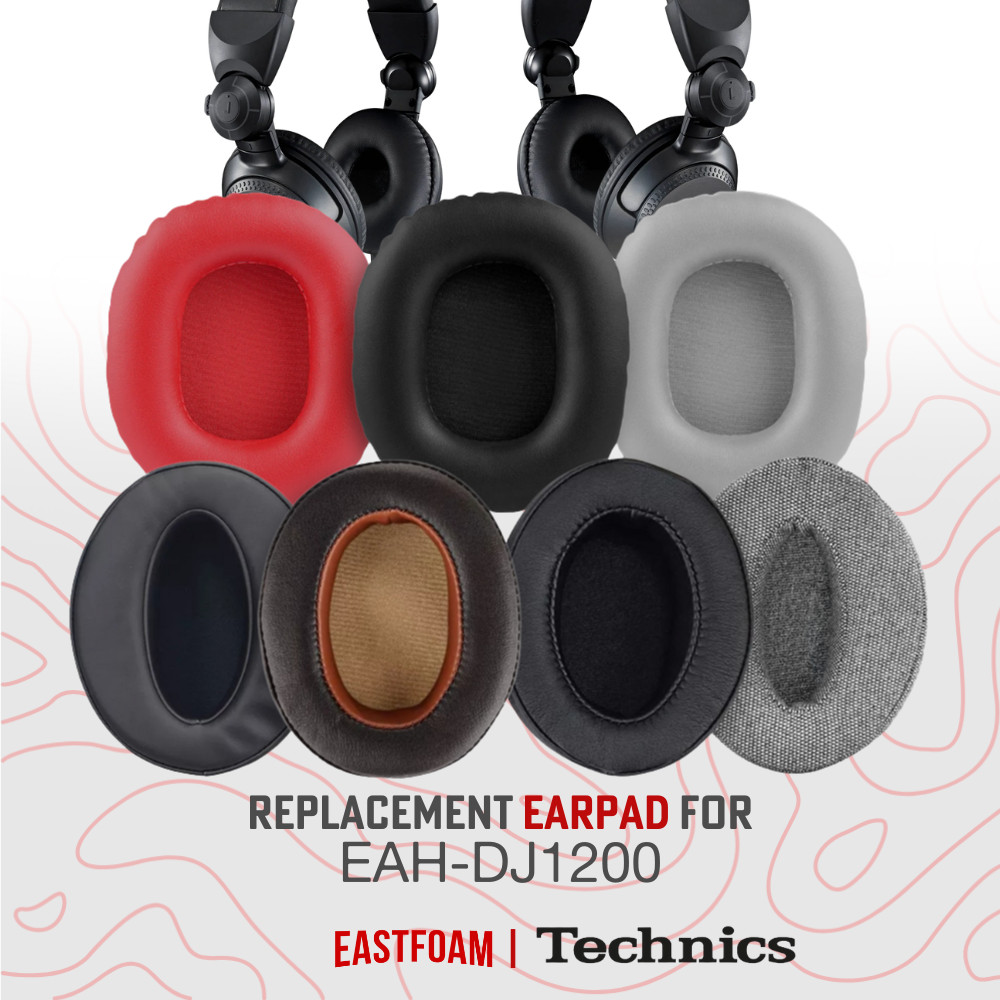 Earpad Earcup Ear cushion EAH-DJ1200 DJ 1200 Busa Foam Pad Bantalan