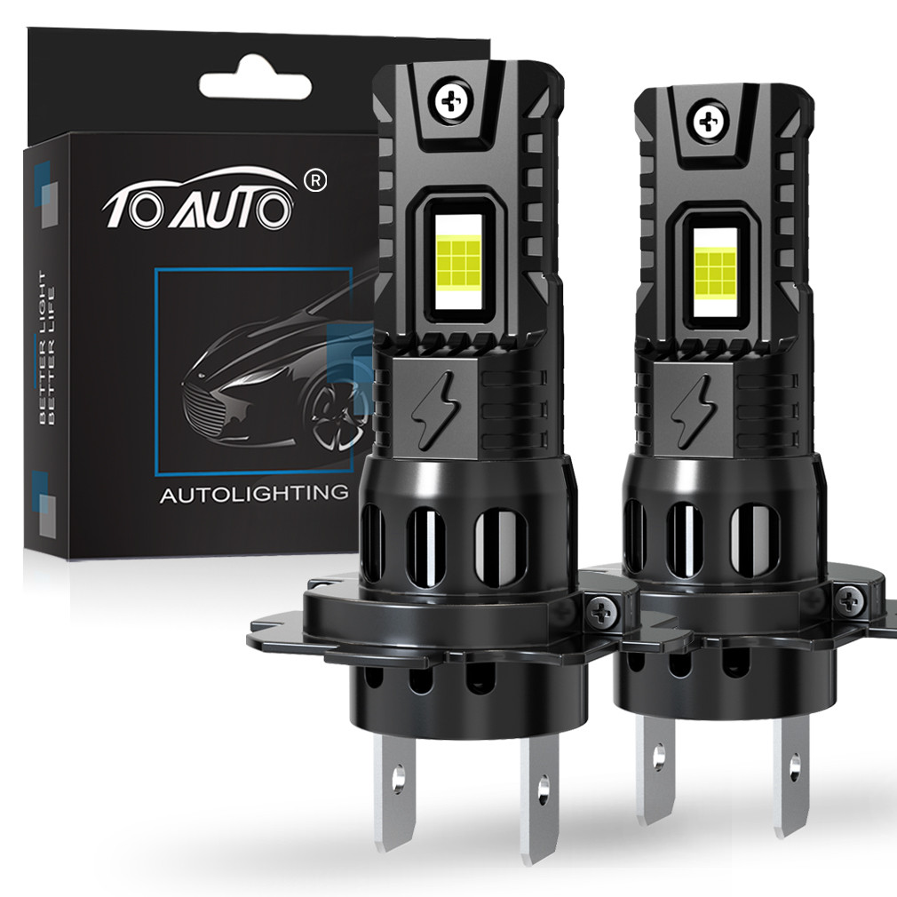 TOAUTO H4 Led Headlights 70W 30000LM H7 LED Canbus 9005 9006 H11 Car Light Bulbs Auto Headlamp Fog L