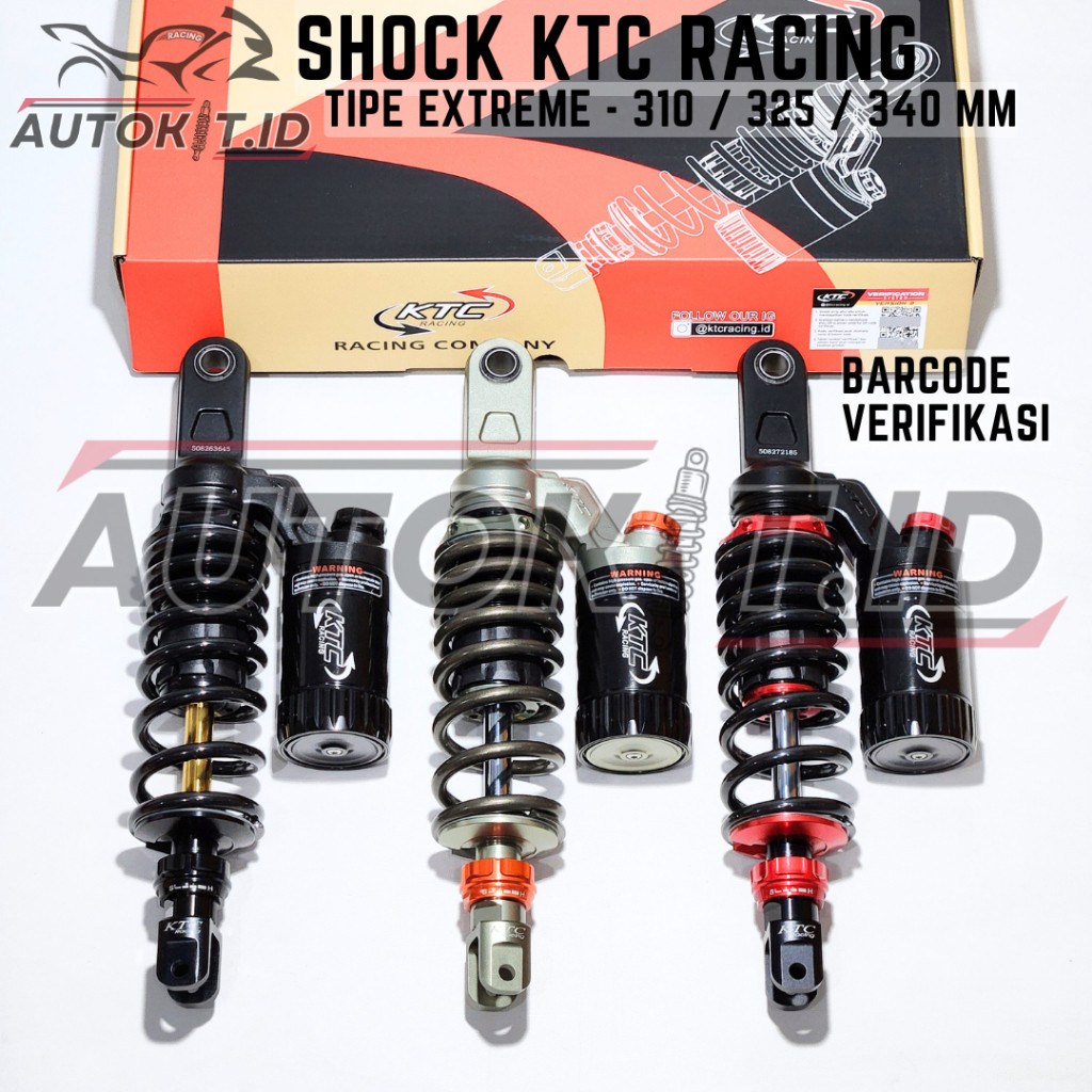 SHOCK KTC EXTREME ORIGINAL VARIO 125 150 160, BEAT, SCOOPY, MIO, LEXI, GENIO, FINO