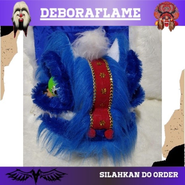 terlaristidak baumurah BARU VIRAL LAGI Barongsai biru besar, kepala dewasa juga masuk TERBAIK nvm