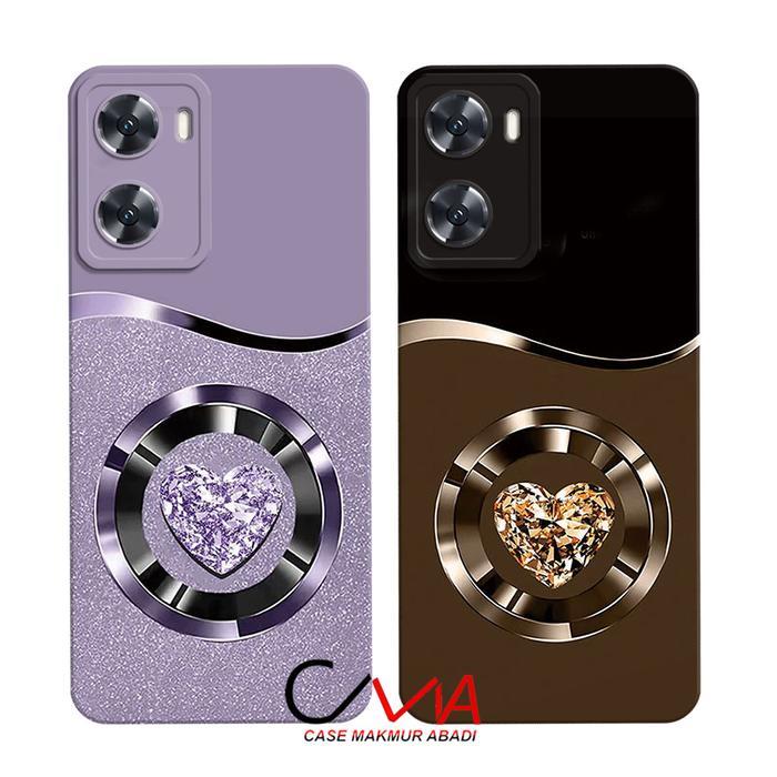 Case kompatibel Untuk OPPO A57 2022 - OPPO A77s Hp Silikon Casing Handphone Softcase Kesing Cassing 