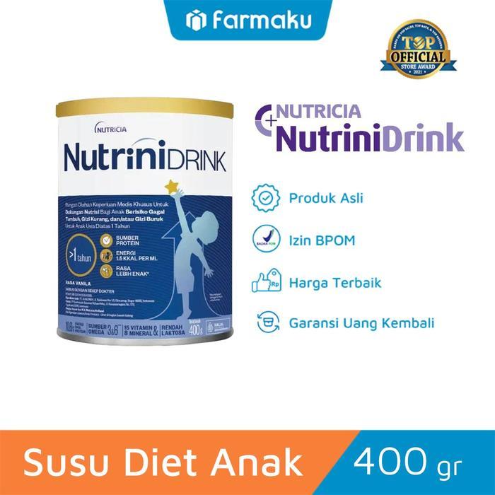 Nutrinidrink Powder Vanilla - Susu Anak 1-12 Tahun - 400 gr