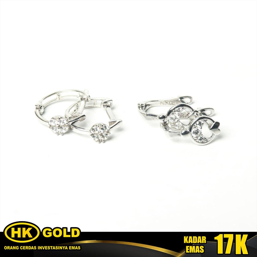 Anting Emas 17K Type 212 HK GOLD