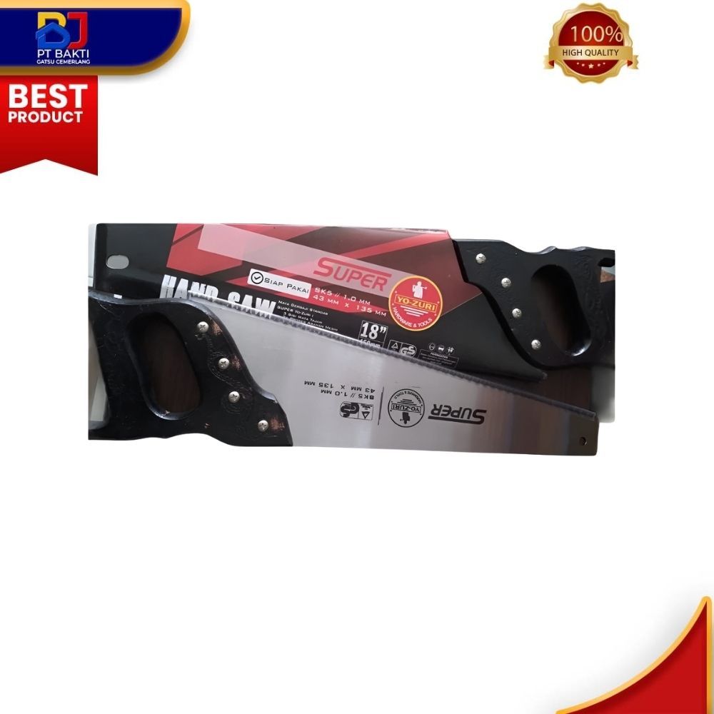 GERGAJI KAYU YOZURI SUPER MERAH