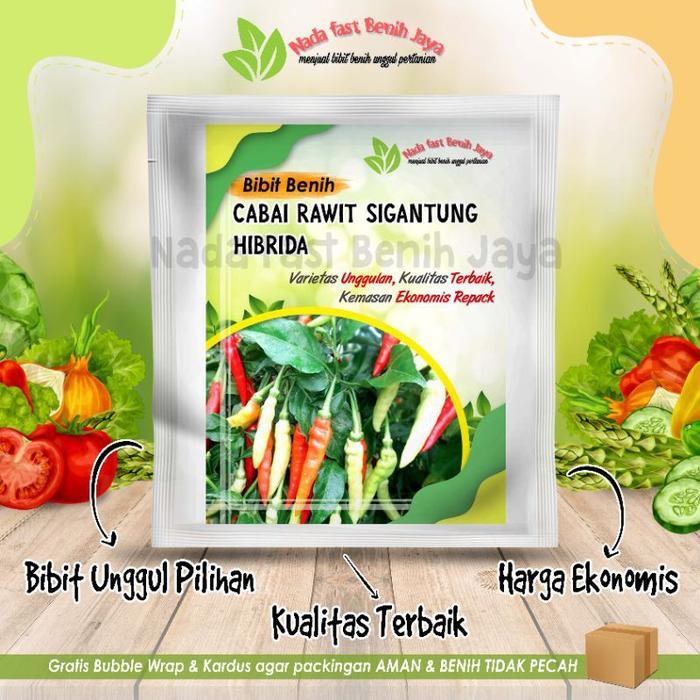 Benih cabe rawit - bibit cabe keriting - Benih cabe merah besar - Benih cabe rawit setan unggulan - 