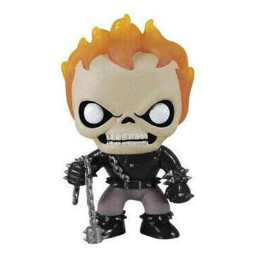 Ghost Rider Bobble Head Figure Toys Collection Model Doll Toy