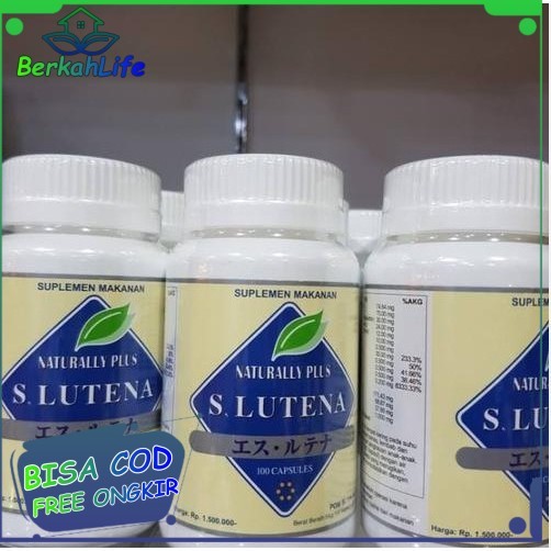 Suplemen Super Lutena Suplemen Kesehatan Mata Suplemen Kesehatan Perawatan Mata S lutena Original Sl