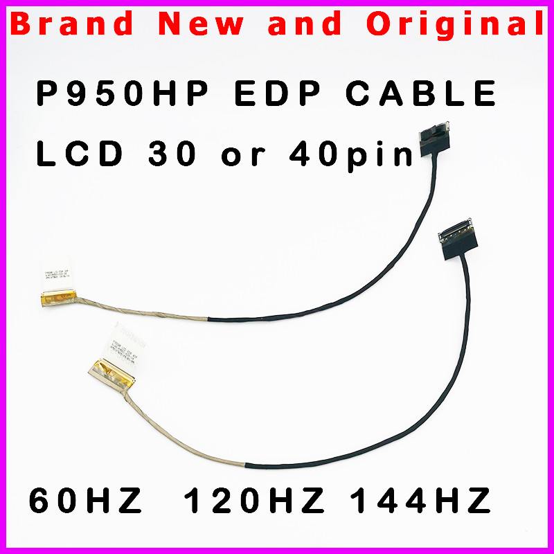 New original lcd screen cable for Clevo P950 P950HR P950ER P950HP P950HP6 P LCD EDP CABLE 643P950102