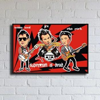 Poster Dinding Superman Is Dead Big Salle 