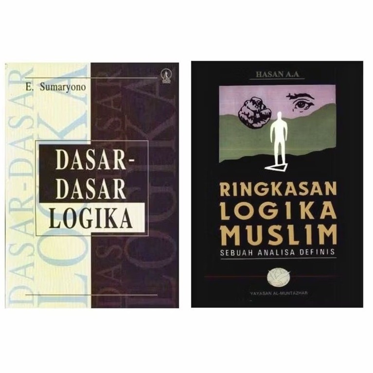 Paket 2 Buku Dasar Dasar Logika dan Ringkasan Logika Muslim