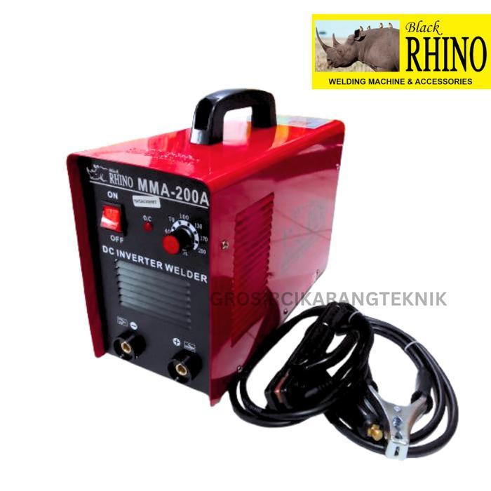 Mesin Las Listrik Trafo Las Inverter RHINO MMA-200A