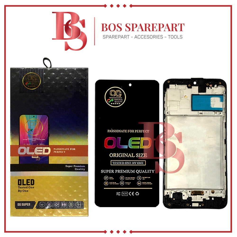 Bos Sparepart Jakarta - LCD TOUCHSCREEN + FRAME SAMSUNG M30 / M305 / M30S / M307F / M21 / M215 / M31