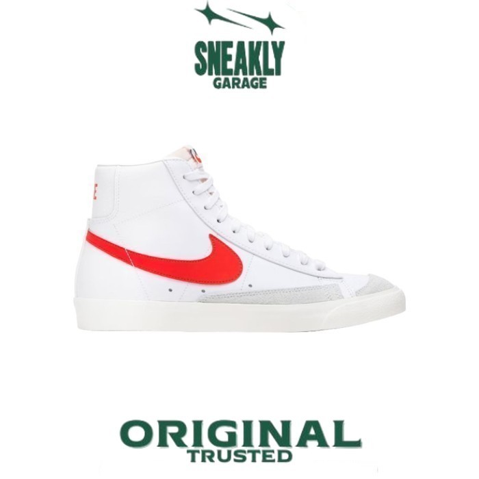 Sepatu Nike Blazer Mid 77 Vintage "Habanero Red"    Sneakers Unisex