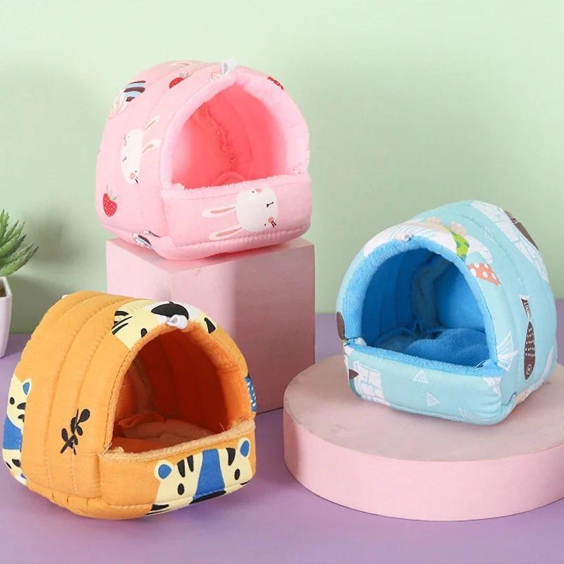 Hedgehog Chinchilla Hamster Small Animals Cute Nest Cave  Cave Rat Hamster m Bed House  pet swimming