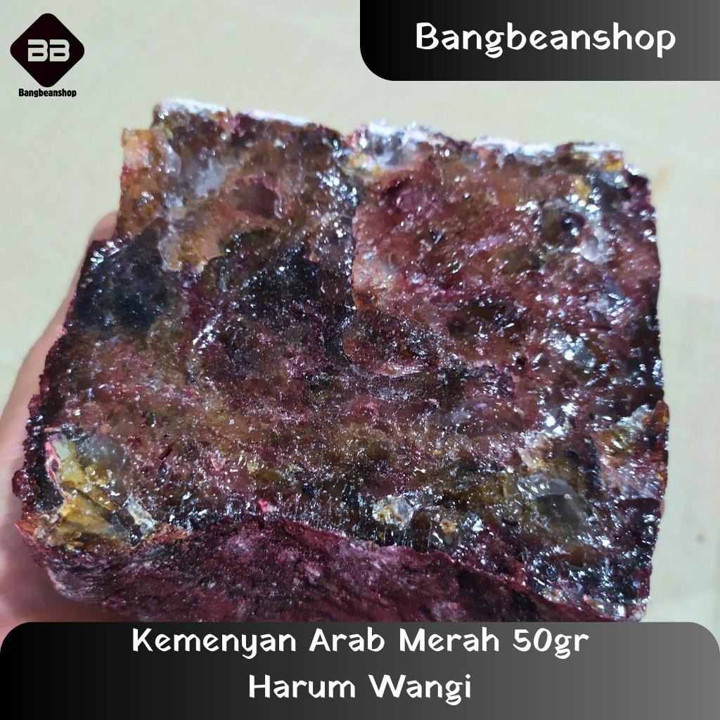 Kemenyan Arab Merah 50gr Harum Wangi - Produk Asli