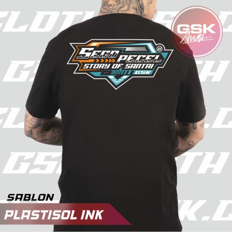 KAOS RACING SANTRI HEREX SEGO PECEL  DEKENGAN PUSAT KAUM SARUNGAN PRIA WANITA