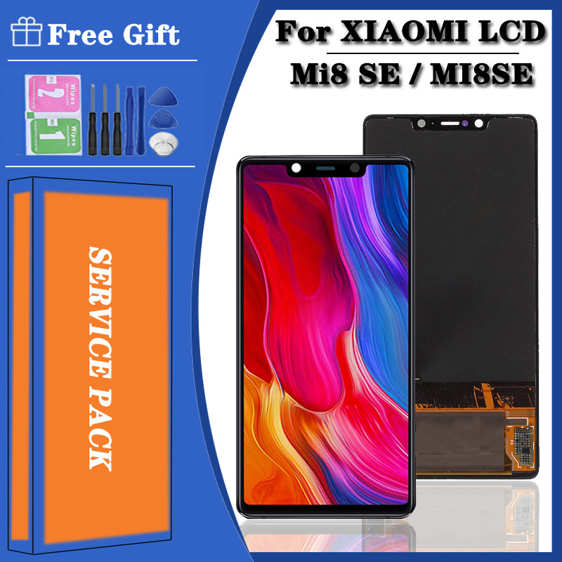 5.88" AMOLED For Xiaomi Mi 8SE Mi8 SE MI8SE LCD splay Tou Screen gitizer for Xiaomi Mi 8 SE Lcd spla