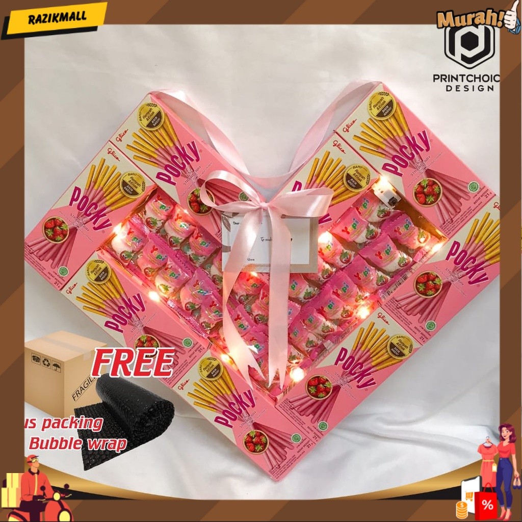 Pocky Love Pita (Free Packing Bubble + Dus) D6-13