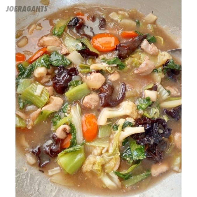 MASAKAN RUMAHAN "CAPCAY KUAH AYAM" (PORSI BESAR)