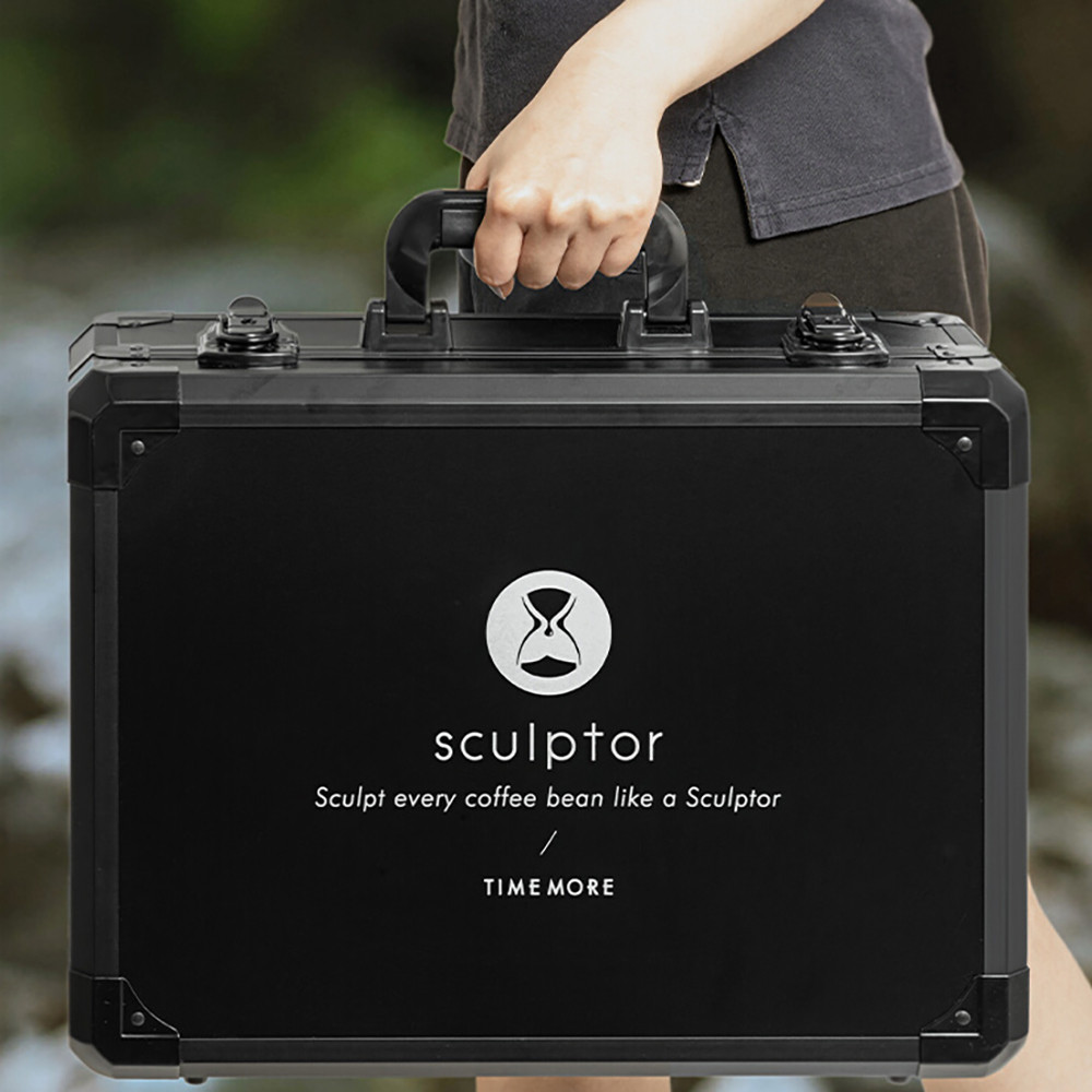 Sculptor Series Portable Suitcase  Coffee Gear Gift Set, HighStrength Protection(Single Case)