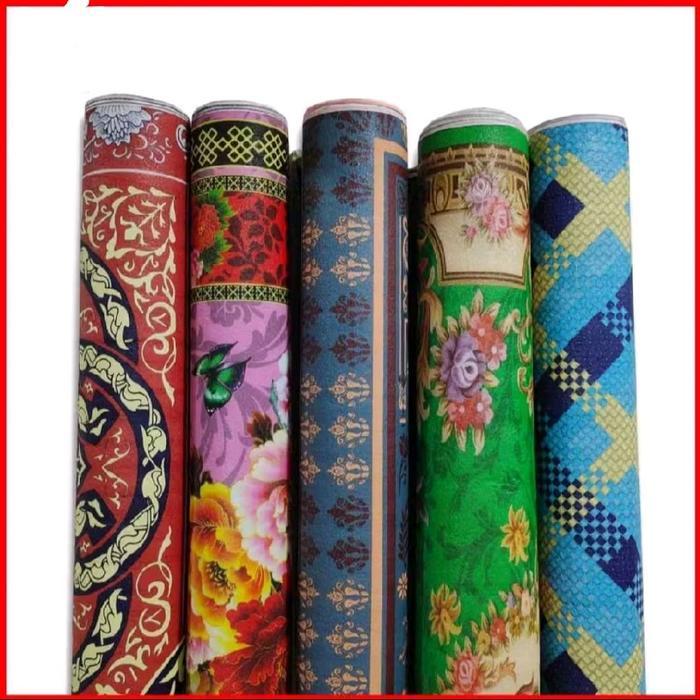 Tikar spon Motif Bolak-Balik Anti Air 200x180cm - Waterproof Foam karpet busa - 120cm x 180cm