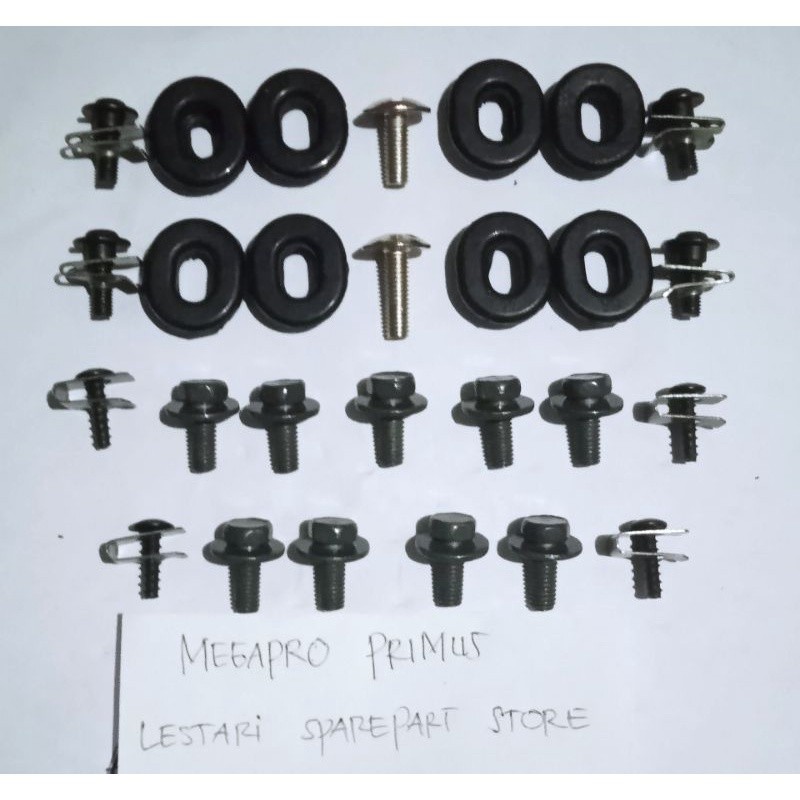 Baut body megapro primus / body set megapro primus