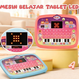 Anak 2-in-1 Kosakata Inggris Belajar Musik Piano Awal Pendidikan Tablet