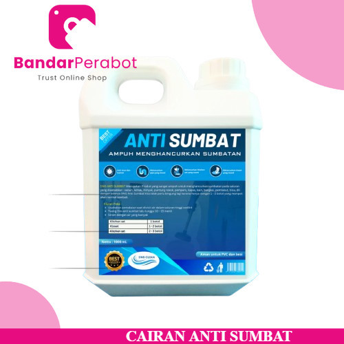 Anti Sumbat Cair/Anti Sumbat Serbaguna/Anti Sumbat Solusi Pipa Mampet