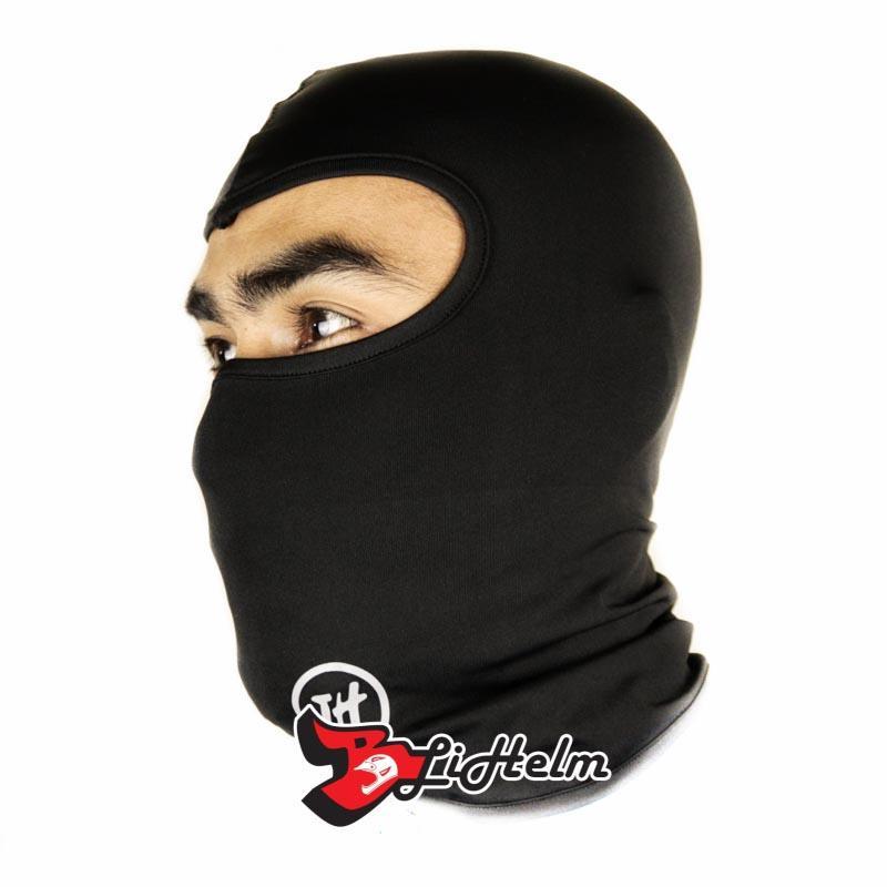 MASKER BALACLAVA | BLACK | NINJA SARUNG HELM PENUTUP KEPALA