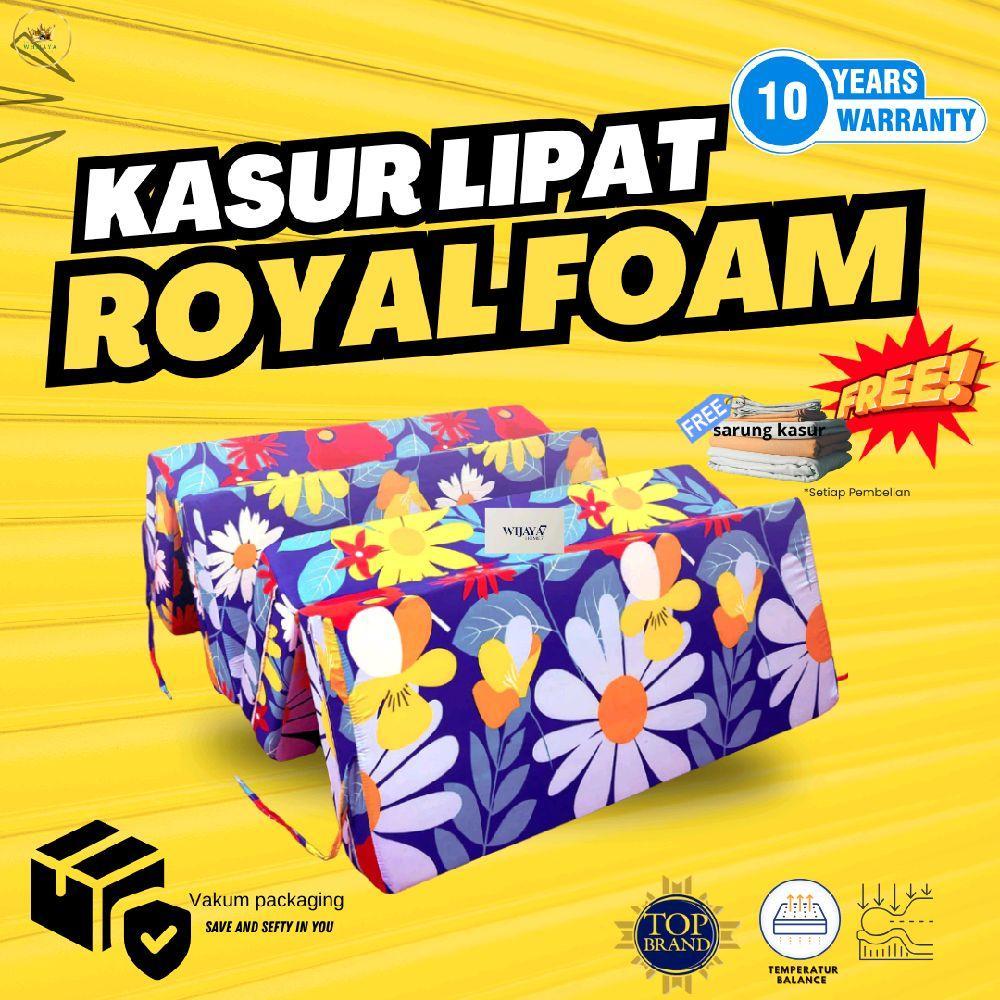 HASTA Kasur Busa Lipat 4 Royal foam  Density 23 Garansi 10 Tahun