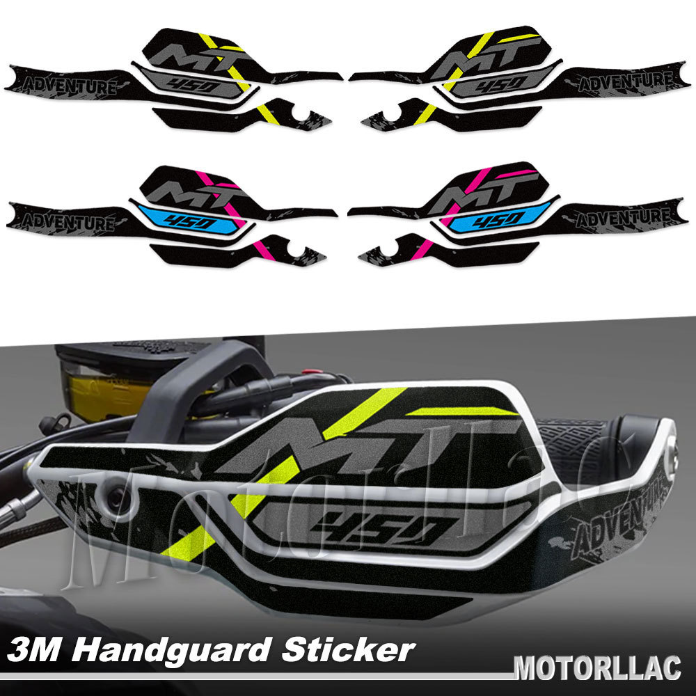 For CFMOTO CF moto 450MT 450 MT Motorcycle Handguard Decal Hand Guard Shield Protection Sticker