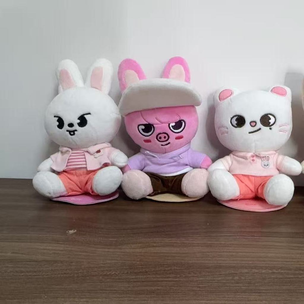 SKZOO Plush Toy Official Same Style Felix Straykids Plush Doll Animal City Couple Interior Decoratio