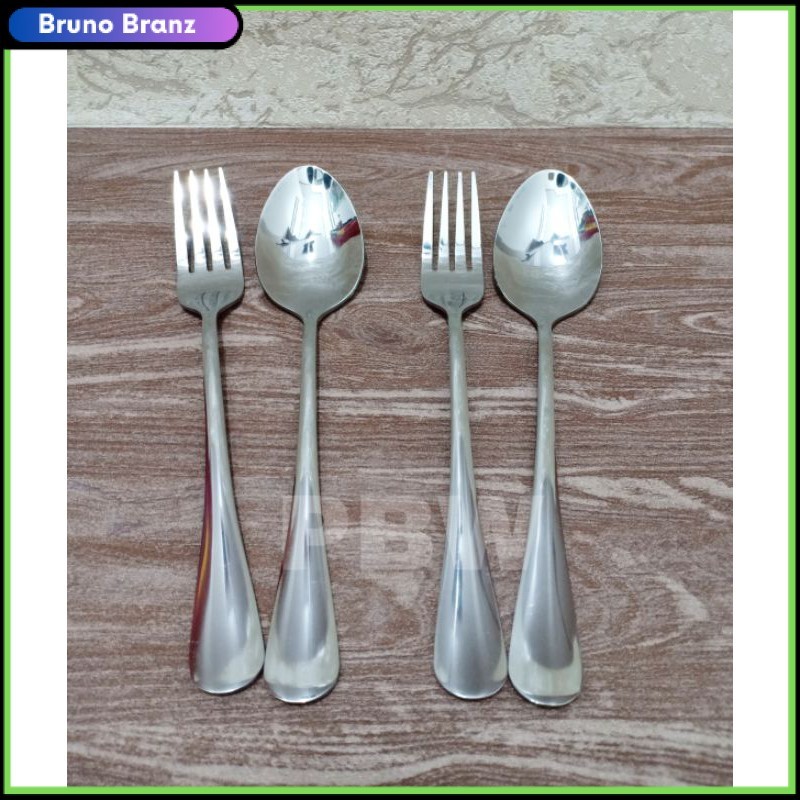 PROMO MURAH Sendok Garpu Makan Tebal Kualitas Hotel / Sendok Garpu Stainless Homepro