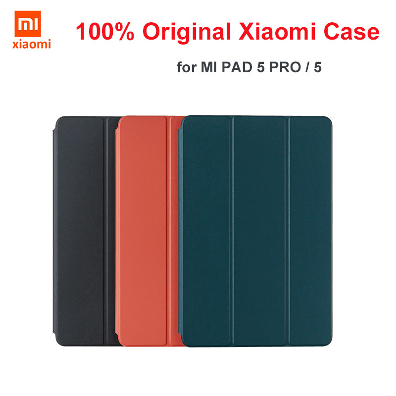 Original Mi Pad 5 Smart Case XiaoMi MiPad5 Pro 2021 Tablet Protective Strong Magnetic Adsorption Sta