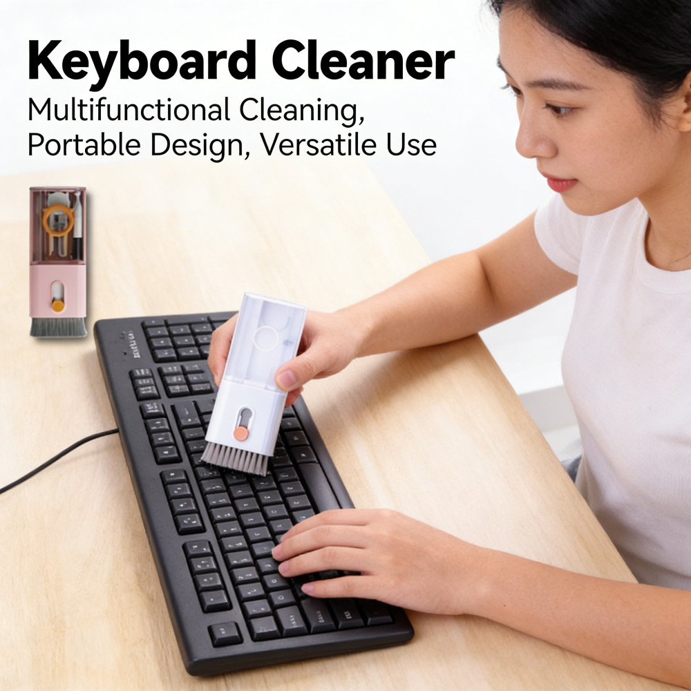 Handphone Pembersih for Smartphone Laptop 7 in 1 Cleaning Brush Kit 8 in 1 Earbud / Earphone Multifu