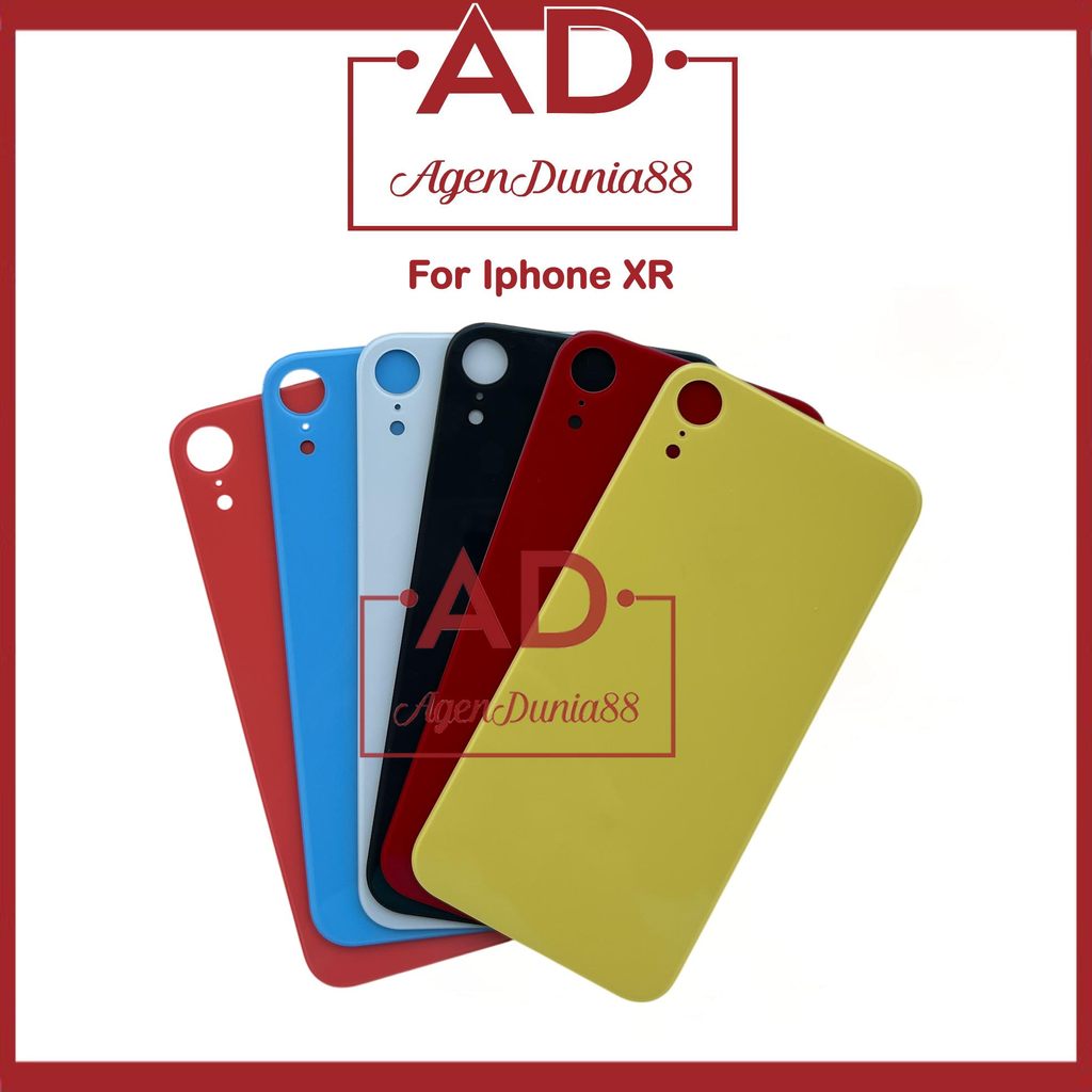 Agendunia88 Backdoor Back Glass For Iphone XR