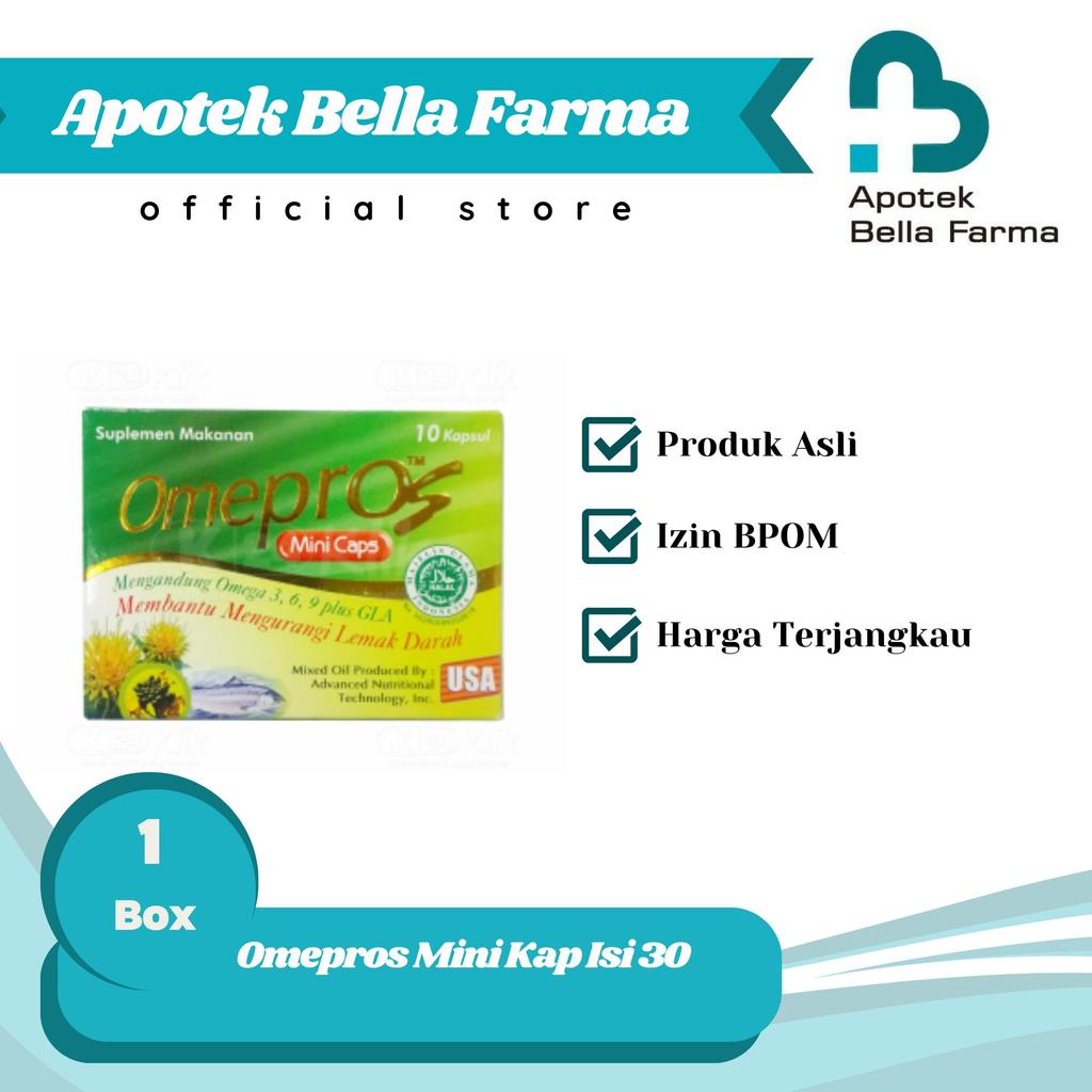 Omepros Mini Kaps Isi 30 Kapsul Original BPOM