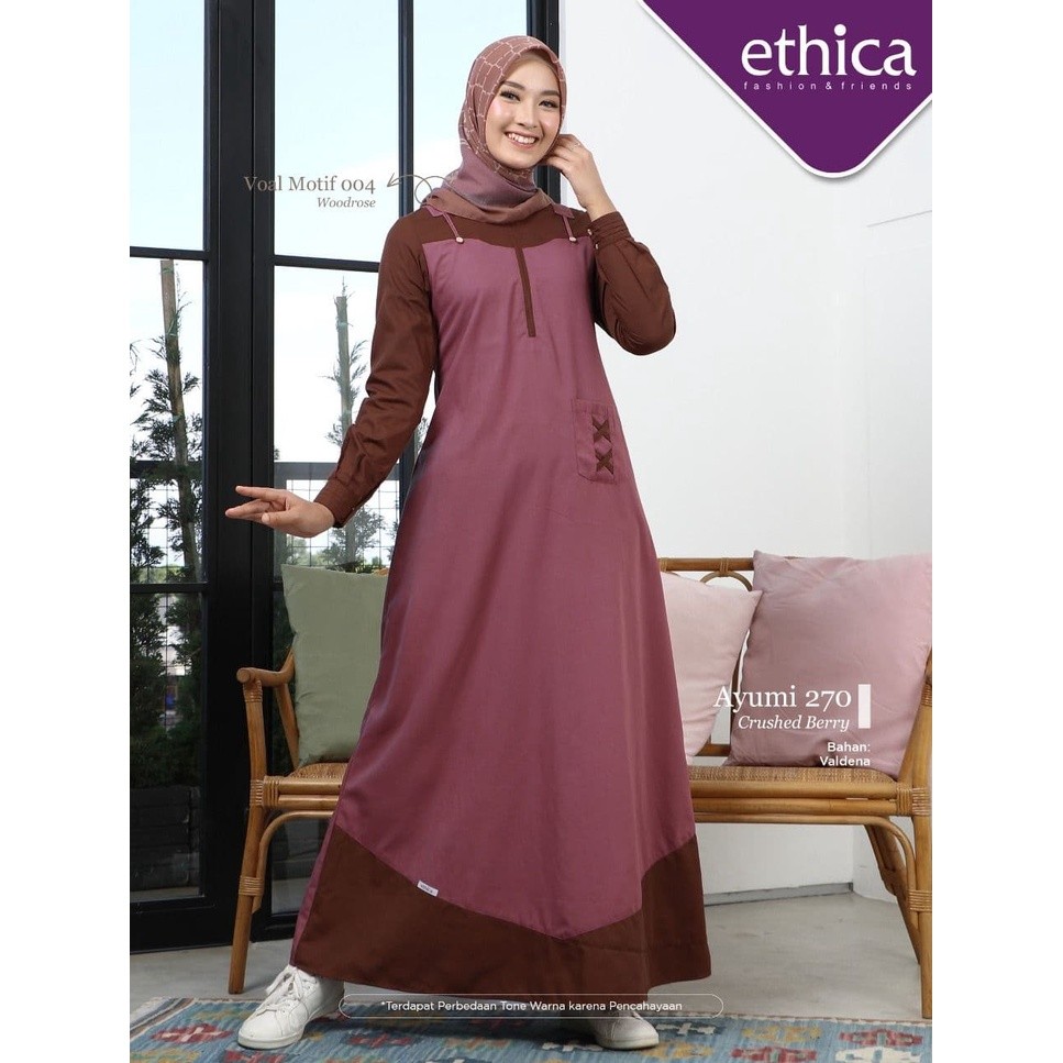 [BISA COD] ETHICA AYUMI 270 CRUSHED BERRY AYUMI 270 DARK SLATE (DO) GAMIS DEWASA GAMIS KEREN GAMIS E