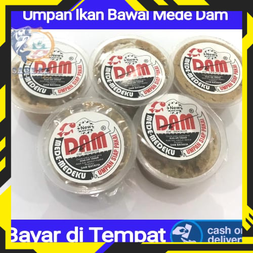 (SF) Umpan Pancing Siap Pakai Ikan Bawal Mede Dam 80Gram F02B TERBARU 2026 TERMURAH TERLARIS COD