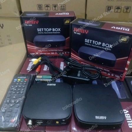 Set Top Box STB Tv Digital Receiver Tv Merubah Tv Analog Jadi Digital
