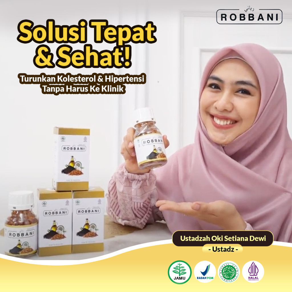 ROBBANI obat  asam urat kolesterol hipertensi herbal manjur