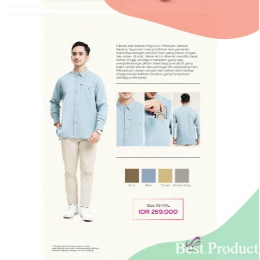 Rabbani Kemeja Koko Pria Family Set Original / Rabbani-Kemeja Koko Kemko Sarimbit Sarang Asyazam- pa