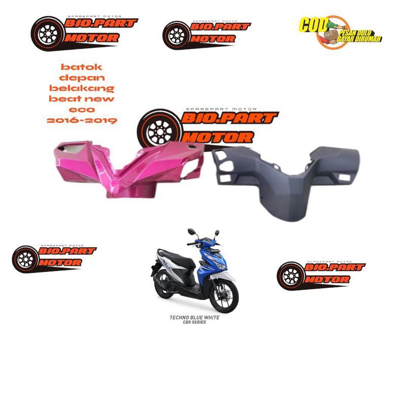 Batok Depan Belakang  Honda BEAT FI NEW ESP ECO 2016 - 2019 Warna Pink - Batok Depan Beat New Eco Pi