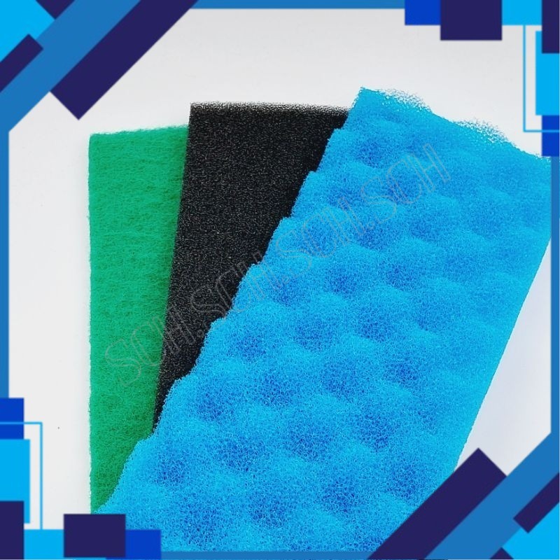 Kapas filter armada, busa foam hitam armada, kapas bio foam armada,