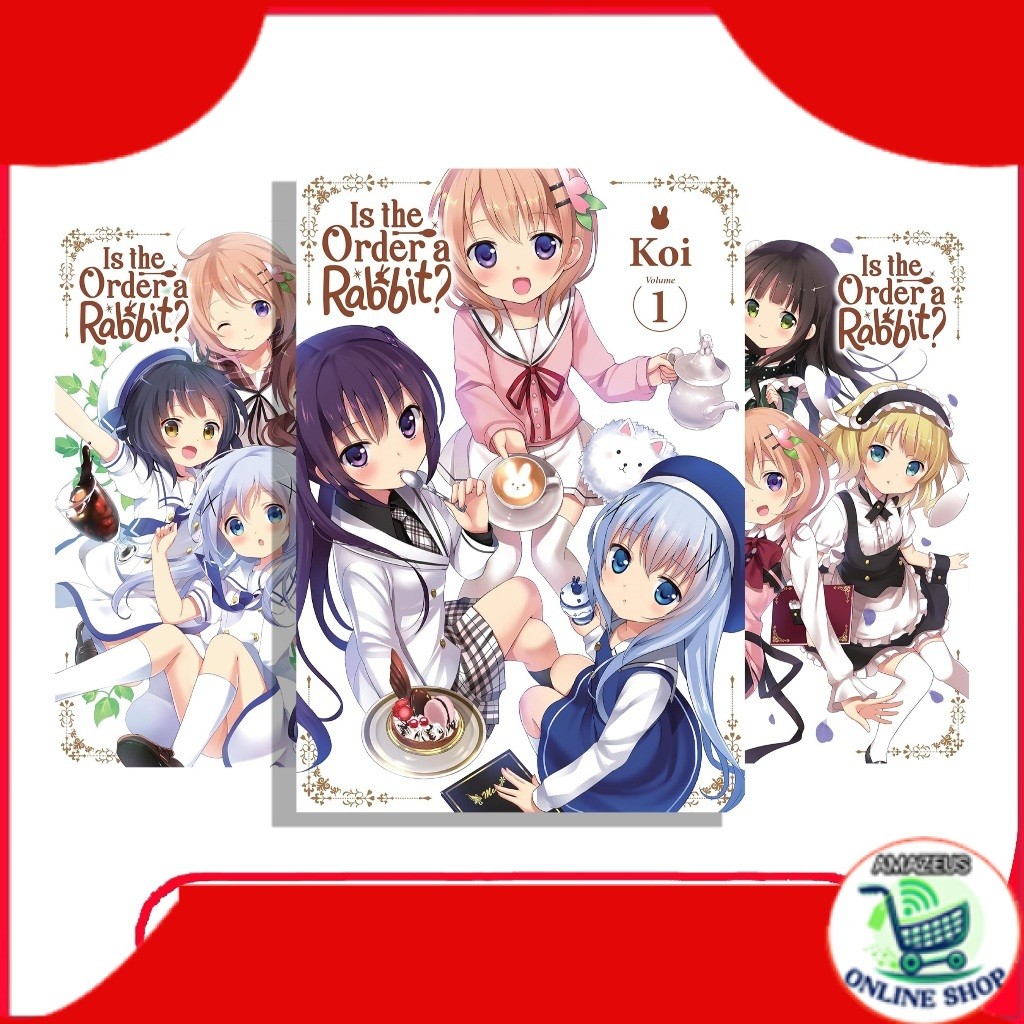 Manga Is the Order a Rabbit? 3 Book Series