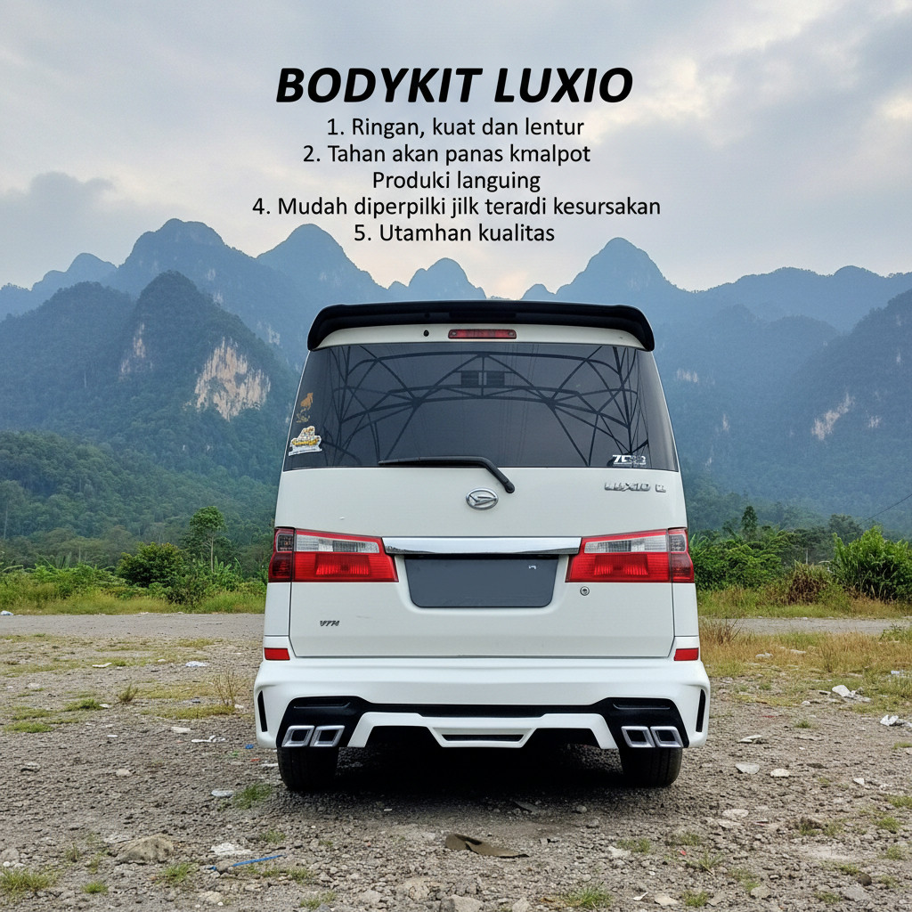 cicilan 0% bodykit luxio bodikit luxio body kit daihatsu luxio 2015-2025
