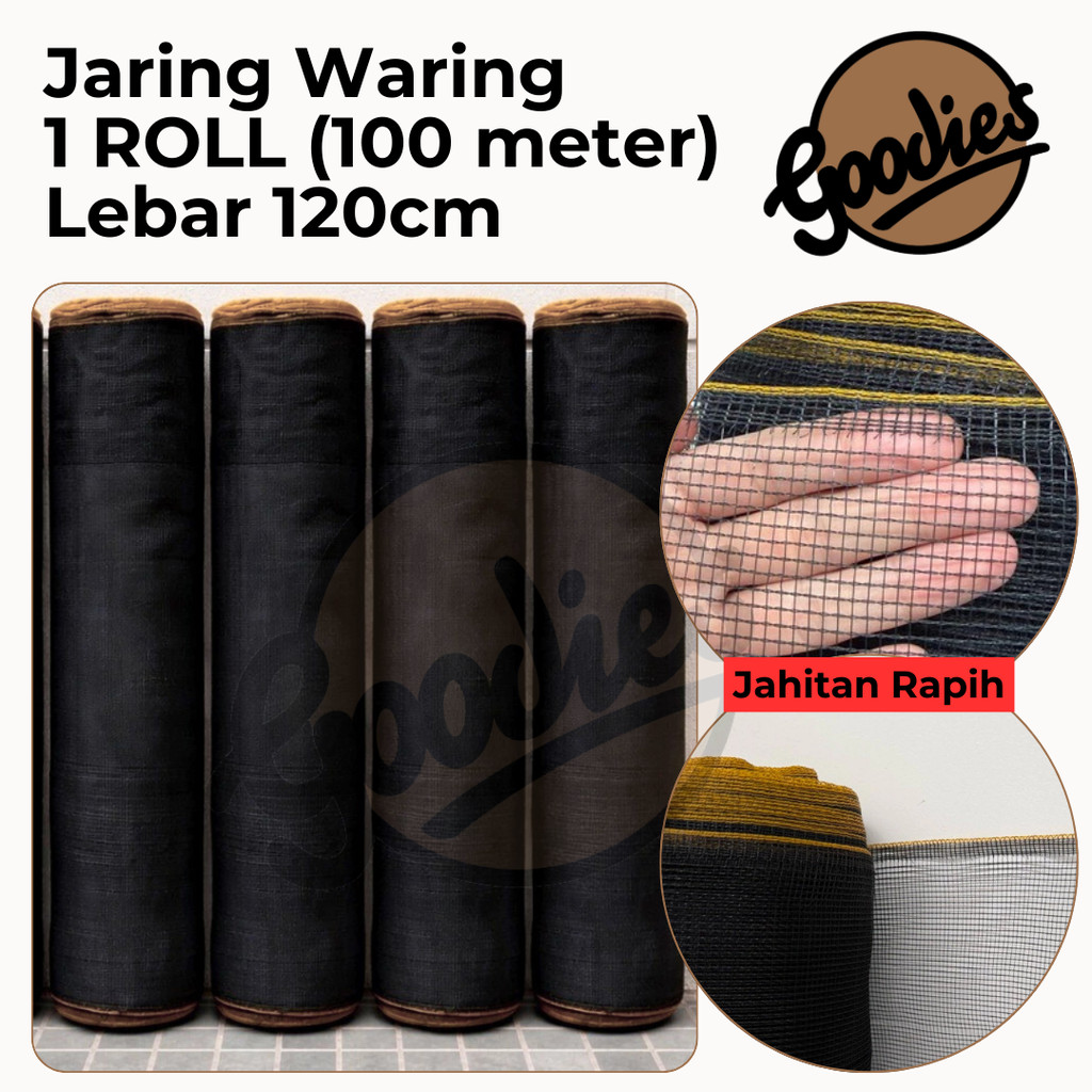 Jaring Waring (1 ROLL100 meter) Lebar 1.2m / Jaring Pagar Ayam 100 m