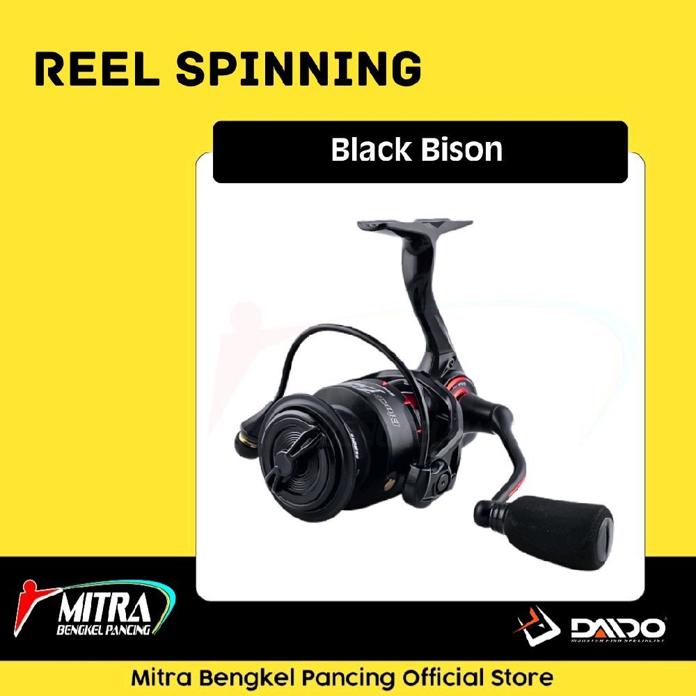 Reel Daido Black Bison 2000XS - 3000XS Spinning Reel Pancing Original